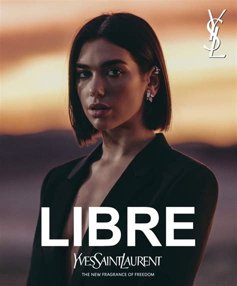 ysl libre werbung model|Dua Lipa for Yves Saint Laurent Libre Intense Fragrance Campaign.